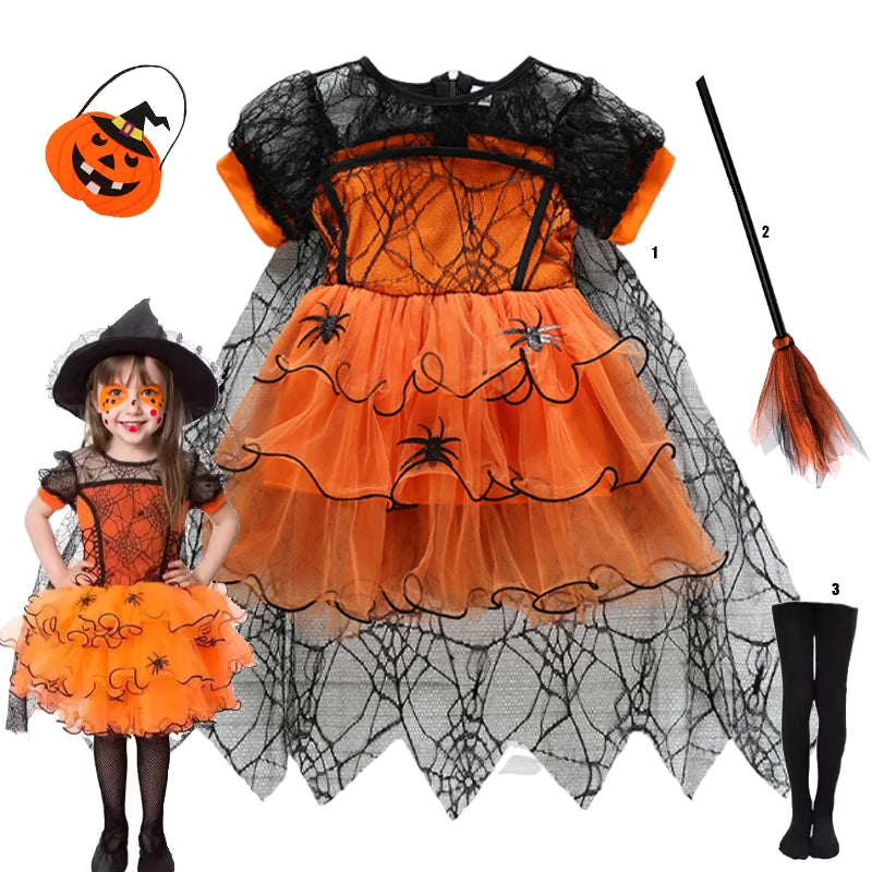 Toddler Witch Cosplay Party Dress