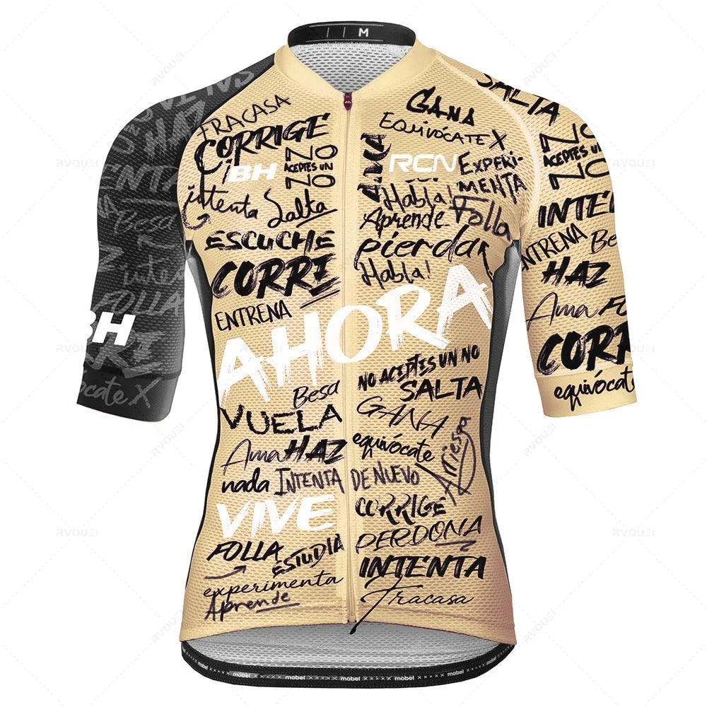 RCN Men's Cycling Jersey & Bib Shorts Summer Set