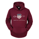Men’s Solid Color "1949" Printed Pullover Hoodie