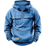 Men’s Urban Multi-Pocket Hoodie