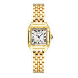 Women Watch Light Luxury Brand Business Gold Stainless Steel Ladies Fashion Quartz Watches Female Clock Bracelet Wristwatch 3