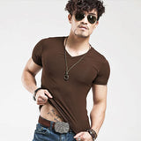 Men’s V-Neck Fitness T-Shirt