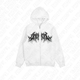 Y2K hoodie, men, clothes with graphic prints, hip hop style, gothic, gothic, long sleeves, winter, high street 2