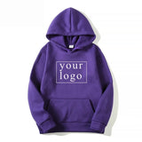 Your Own Design Brand Logo/Picture Personalized Custom Anywhere Men Women DIY Hoodies Sweatshirt Casual Hoody  Fashion New 5