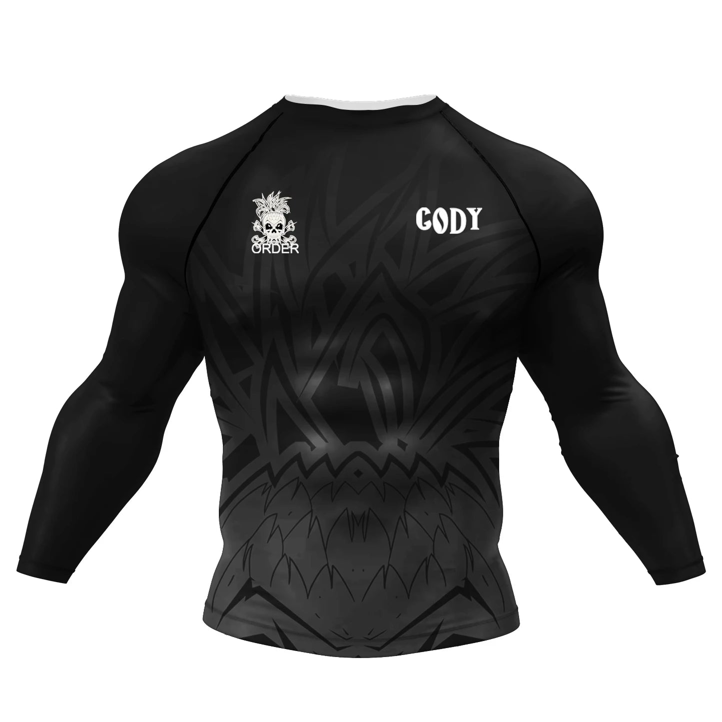 Custom Tattoo Long Sleeve Compression Tee