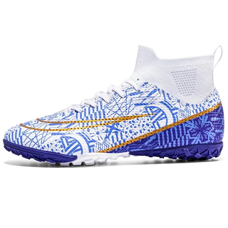 FG/TF Men Football Field Boots Long Spike Original Fast Society Training Football Shoes Grass Indoor Cleats Sneaker Soccer Shoes