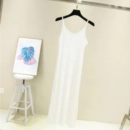 Spring-Summer-2024-Woman-Tank-Dress-Casual-Modal-Sexy-Camisole-Elastic-Female-Home-Beach-Dresses-O