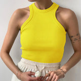 Tank-Tops-Women-Yellow-Casual-Vest-Sleeveless-Camis-Shoulder-Women-s-Tank-Top-Ribbed-Knitted-Tops