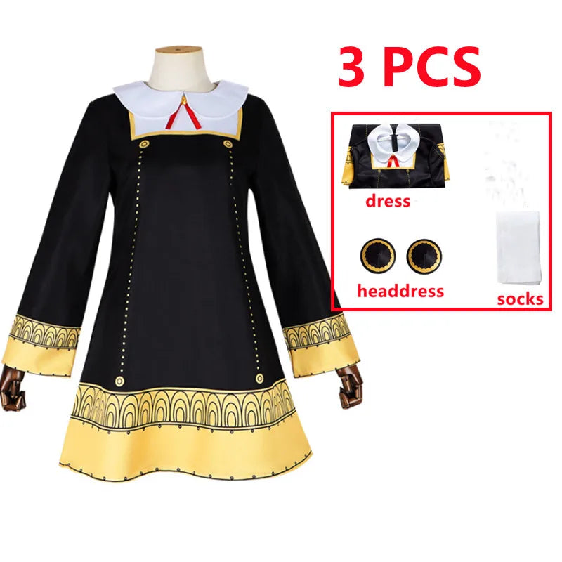 Anya Forger Cosplay Costume Set