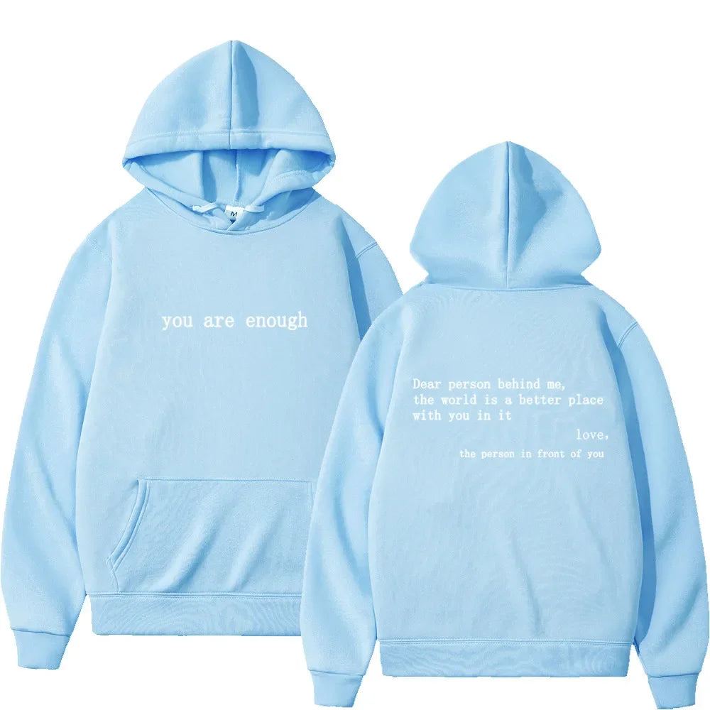 "Dear Person Behind Me" Unisex Hoodie