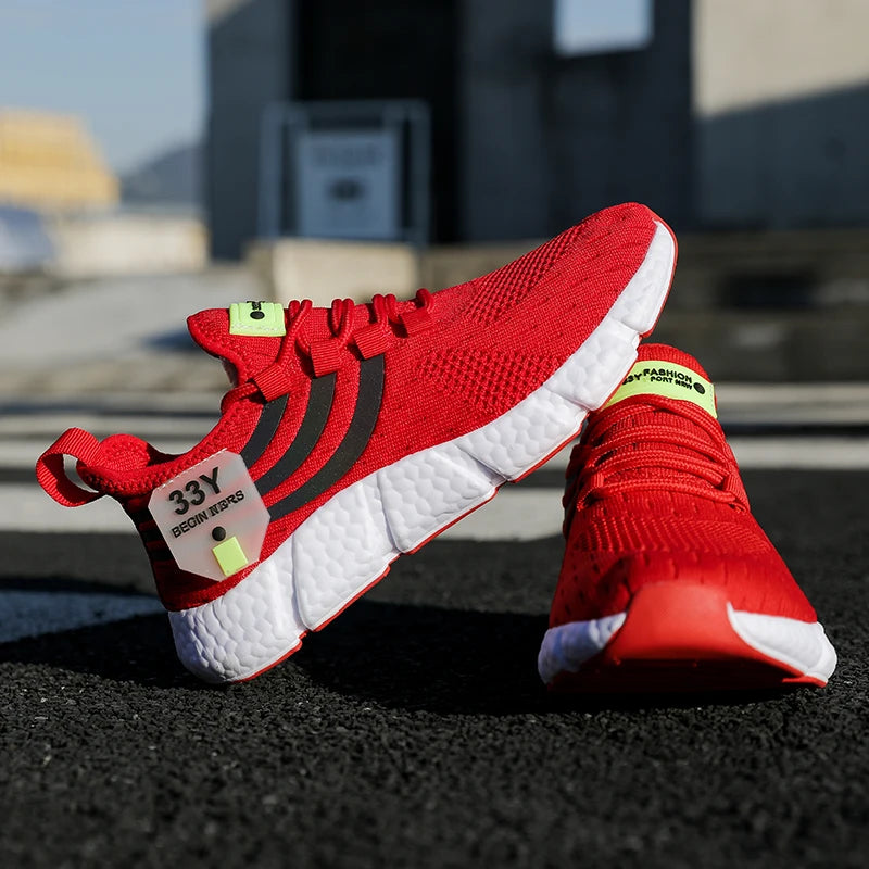 Casual Sneakers Summer Breathable Sport Shoes Lightweight Outdoor Mesh Running Shoes Athletic Jogging Tenis Walking Shoes 4