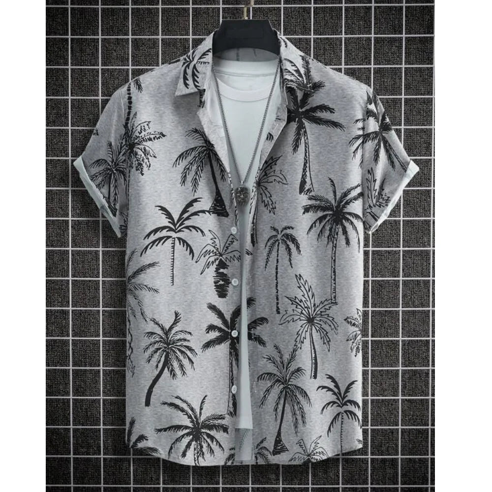 2025-Summer-Animal-Crane-Men-Hawaiian-Shirt-3d-Plant-Shirt-For-Men-Flower-Print-Plus-Size