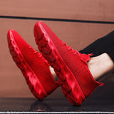 Men's casual sports shoes breathable summer light Soft sole comfort outdoor running shoes 5