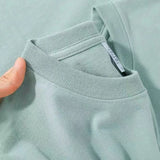 100% Cotton T-shirt Men Women Solid Color O Neck Short-sleeved Tops Summer Korean Loose Half-sleeve T Shirt Unisex M-4XL 2
