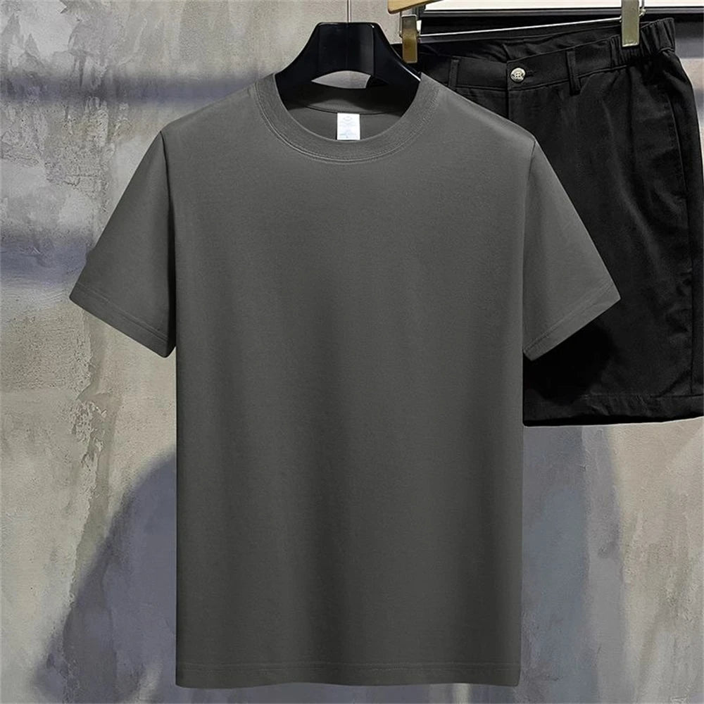 Unisex Premium Cotton Round-Neck Tee