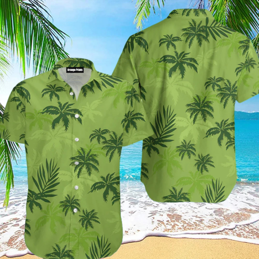 2025-Summer-Animal-Crane-Men-Hawaiian-Shirt-3d-Plant-Shirt-For-Men-Flower-Print-Plus-Size