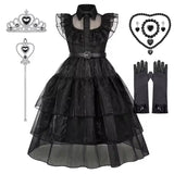 Girls' Gothic Ball Gown Costume