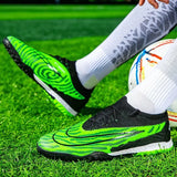 Men Football Boots Outdoor Training Sport Soccer Shoes Breathable Adult Kids TF/FG Cleats Grass Drop Shipping Match Sneakers 5