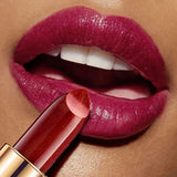 Black tube gold shiny lipstick, pearl moisturizing lipstick 9 colors available 2
