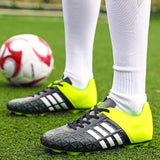 Childrens Football Shoes Indoor Professional Original Boy Football Field Boots Soccer Kids Shoes Society Cleats Training