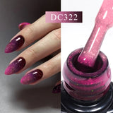 Mtssii Thermal Aurora Rubber Base Gel – Shimmering Temperature Color Change
