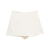 MUJER 2025 Asymmetric Skort For Women Black High Waist Mini Skirt Shorts Women Casual Bermuda Shorts Woman Summer Skirt Shorts 5