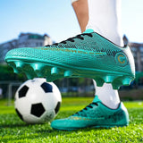 Large Size FG/TF High Quality Mens Soccer Shoes Non-Slip Turf Soccer Cleats for Kids Training Football Boots Chuteira Campo 48 3