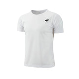 Men's Summer Exercise Trainning T-shirt High Quality Breathable Quick Dry Short Sleeved Top Marathon Gym Fitness Basketball Tees 3