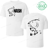 Funny Fishinger Carp Fish Fisherman Sporter T Shirts Men Summer Fashion Harajuku Short Sleeve O Neck Streetwear Black T-shirts 3
