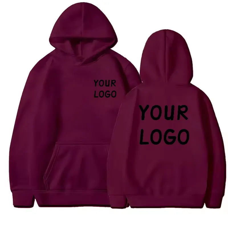 Custom Logo Personalized Unisex Hoodie