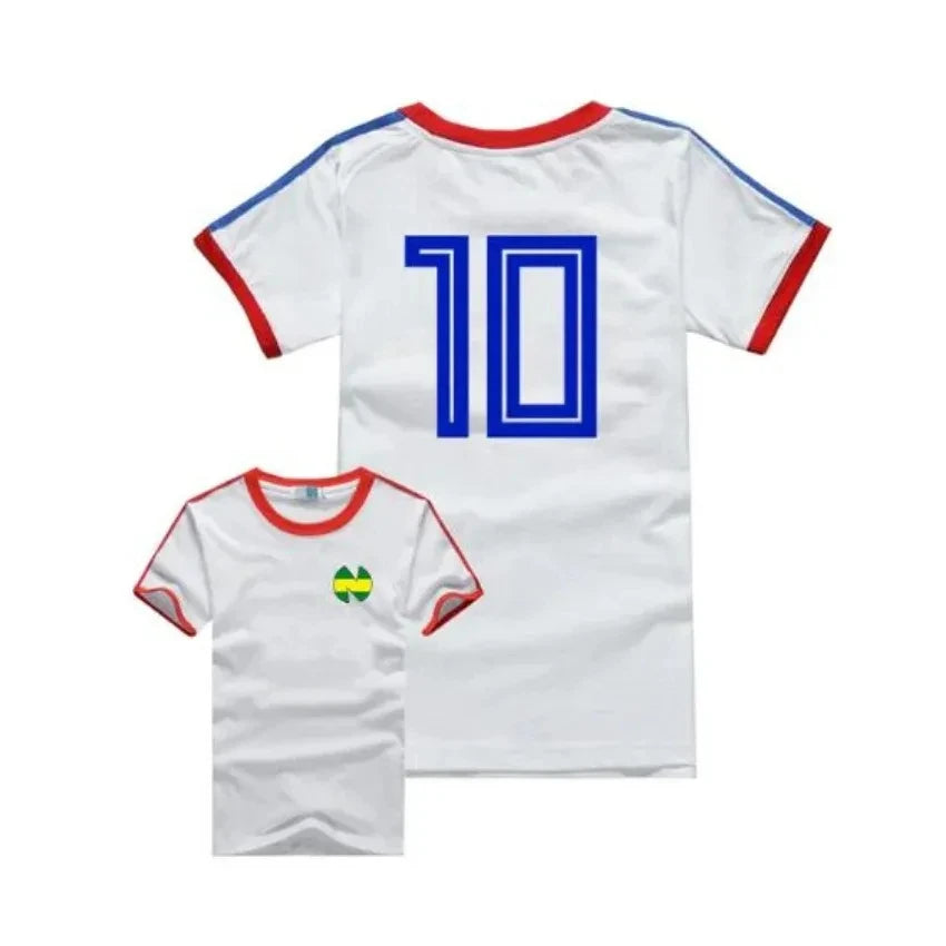 Atom School Nansheng Olive And Benji Kits Soccer Jersey Animation Captain Kids T-shirt High Quality Custom Men's T-shirt 4