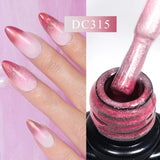 Mtssii Thermal Aurora Rubber Base Gel – Shimmering Temperature Color Change