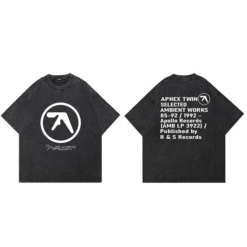 Men’s Aphex Twin Graphic Oversized Tee