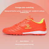 Kelme Tf Broken Nail Football Shoes Adult Youth Non-slip Football Shoes Artificial Grass Five-a-side Game Football Shoes Sports