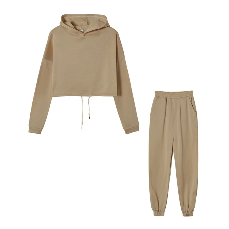Women’s Two-Piece Long-Sleeved Sports Suit