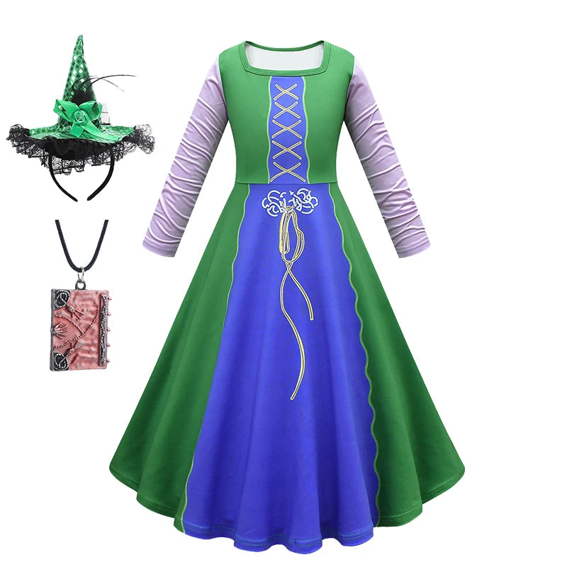 Girls' Hocus Pocus Inspired Witch Costume