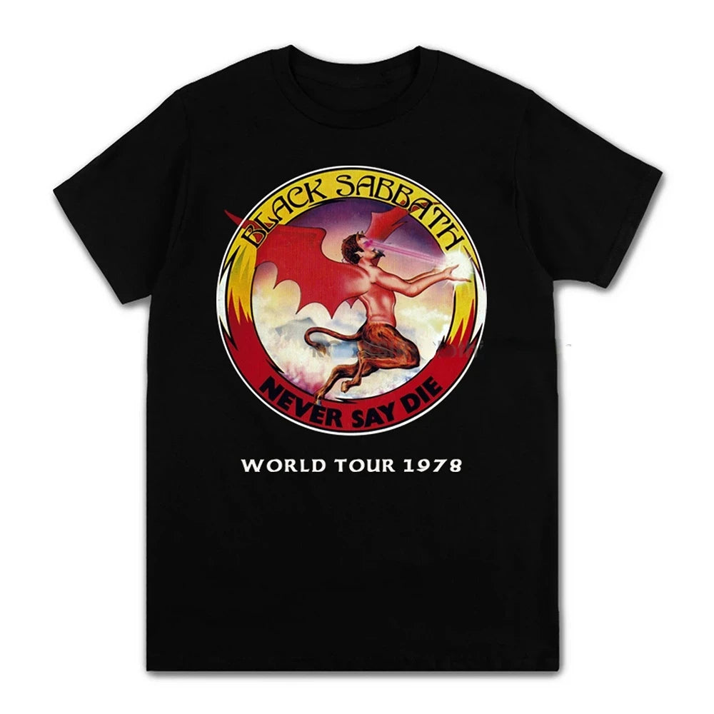 Black Metal Rock Band T shirt Men Women Fashion Casual Graphic Short Sleeve Short Sleeve Plus Size T Shirt Unisex 62474