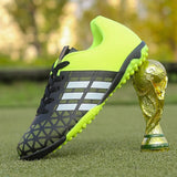Childrens Football Shoes Indoor Professional Original Boy Football Field Boots Soccer Kids Shoes Society Cleats Training