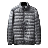 Men's Lightweight down Cotton Jaet Autumn Winter Stand Collar ort Sle Warm Casual ly Portable Outerwear 5
