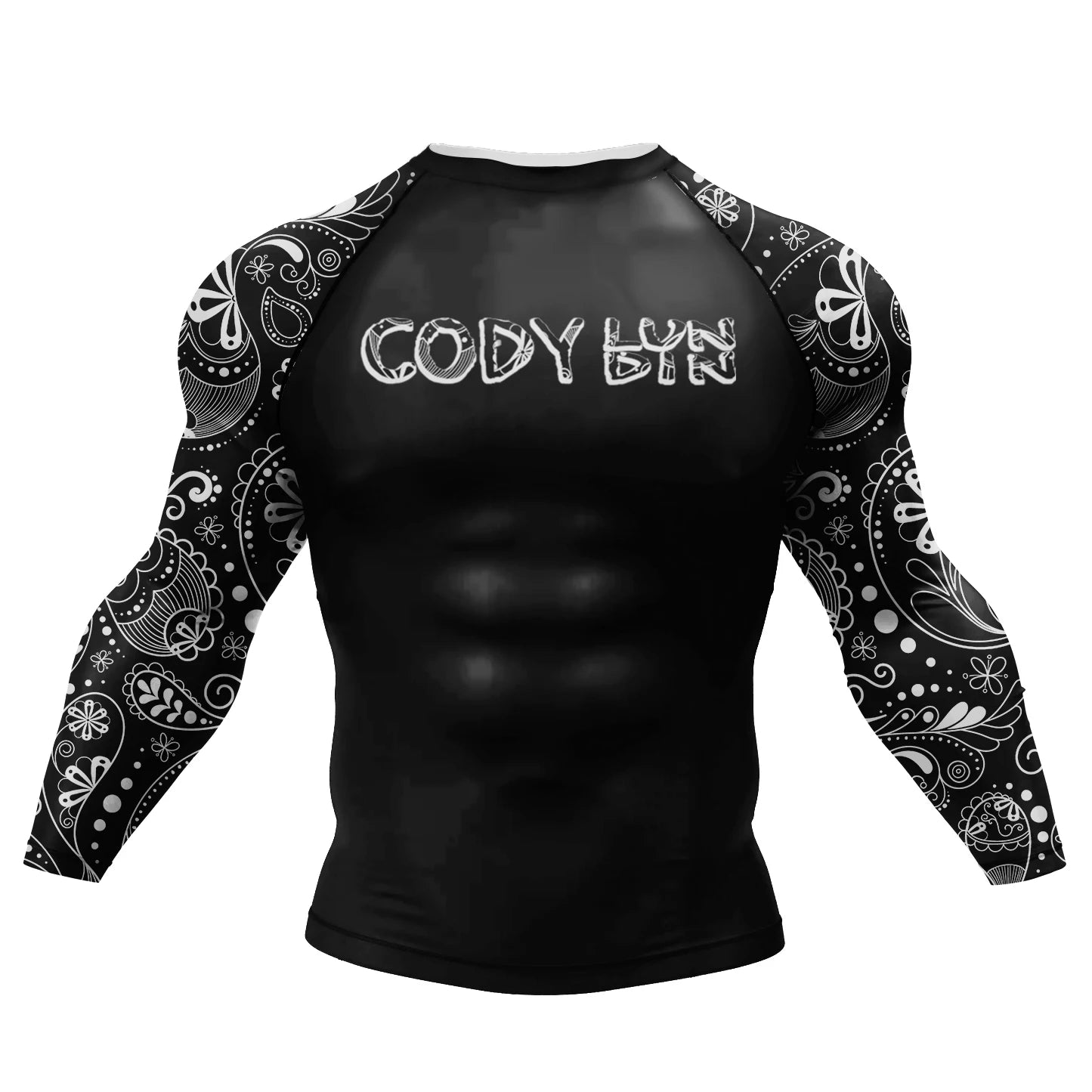 Custom Tattoo Long Sleeve Compression Tee