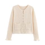 Women’s Knit Cardigan & Skirt Set