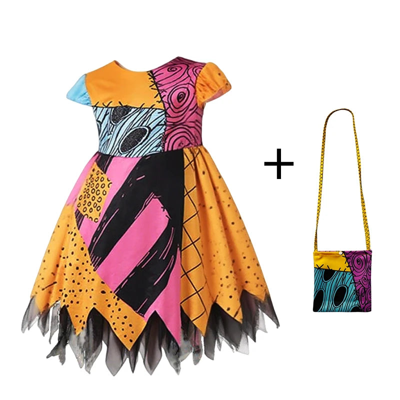 Classic "Nightmare Before Christmas" Cosplay Dress