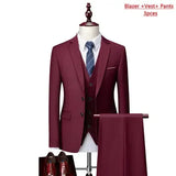 Men’s Premium 3-Piece Formal Suit Set