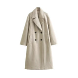 Oversized Soft Woolen Overcoat