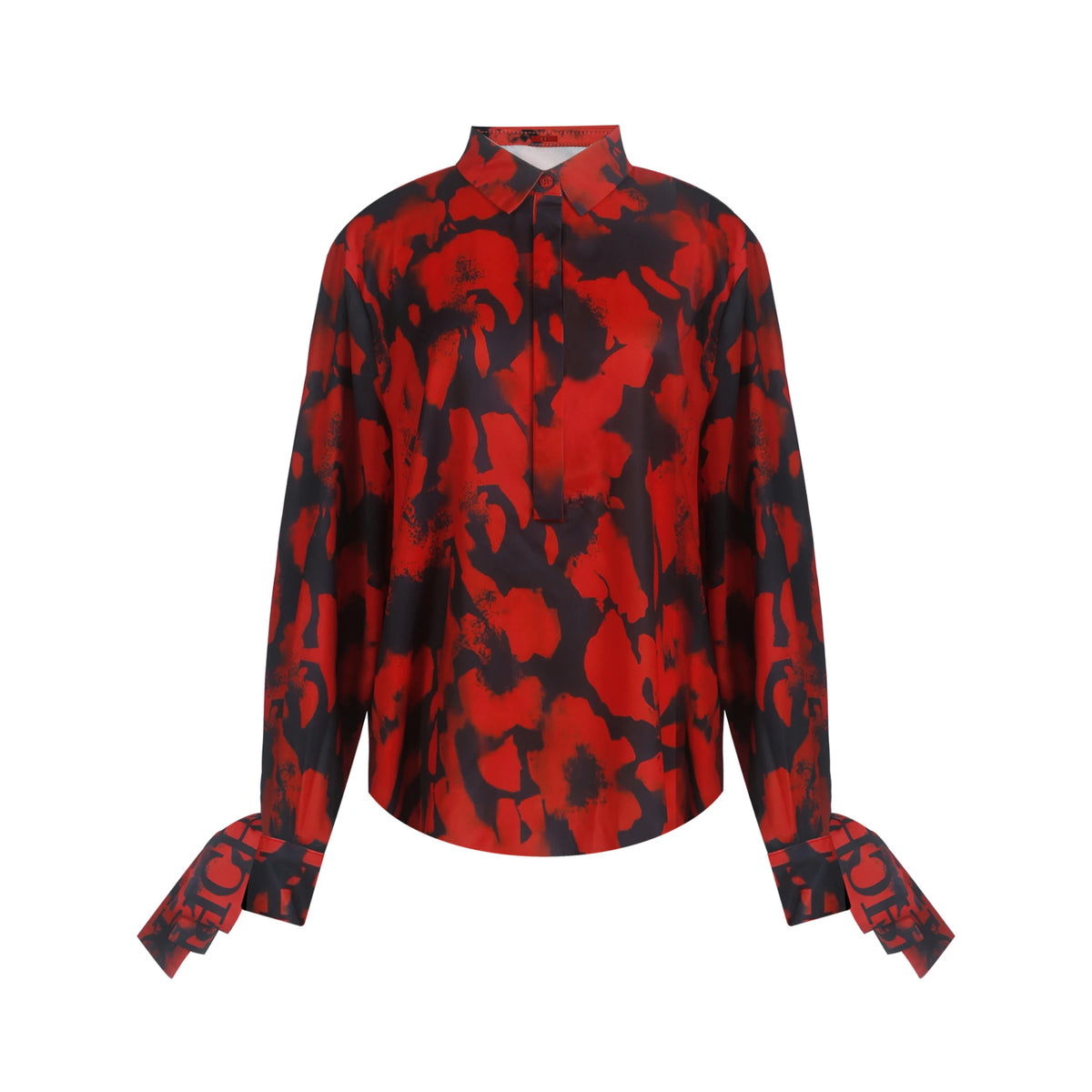 CHCH Elegant Women Blouse Tops Fashion Long Sleeve Shirts Blusas Vintage Stylish OL Work Shirt Female Red Blouses 4
