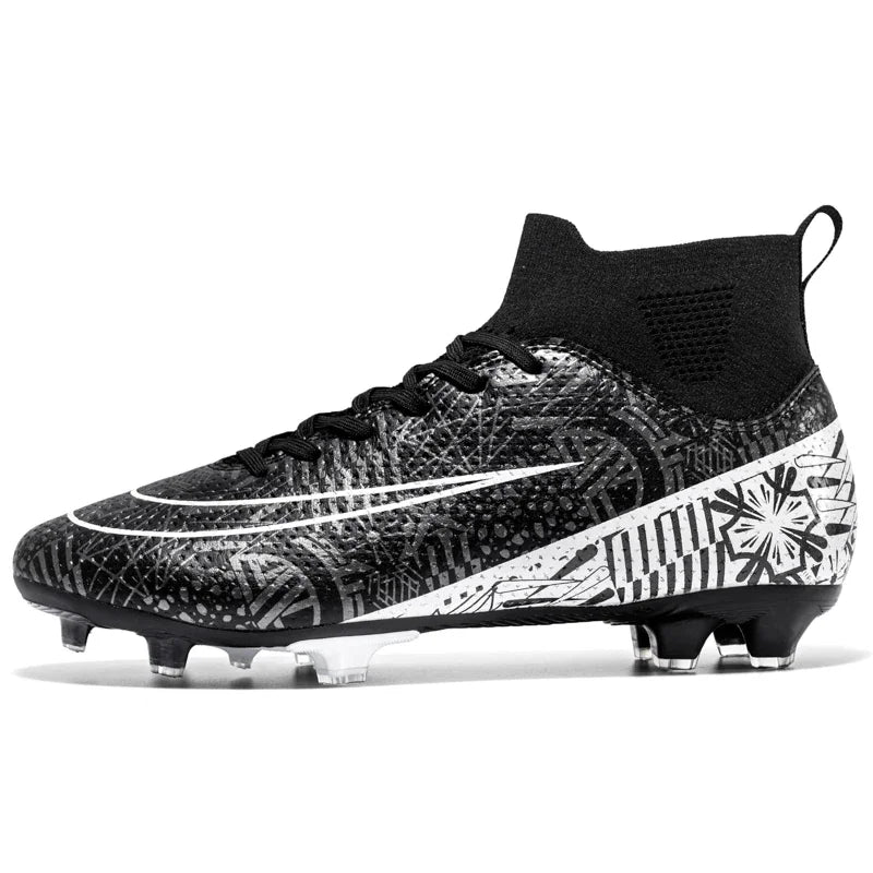 FG/TF Men Football Field Boots Long Spike Original Fast Society Training Football Shoes Grass Indoor Cleats Sneaker Soccer Shoes