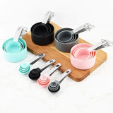 8PCS/set Stainless Steel Measuring Cup and Spoon Set with Scale for Accurate Baking and Cooking Grain Dessert Measuring Tools 4