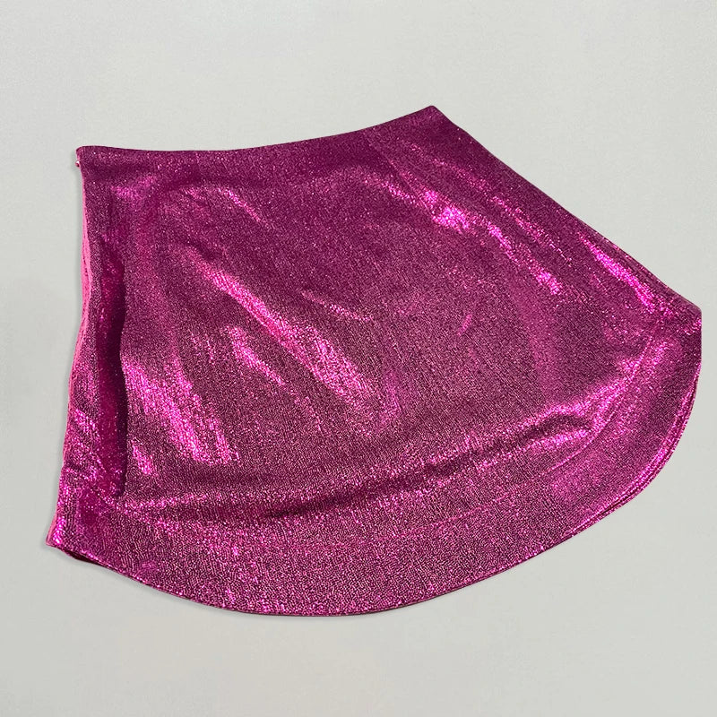 Slim-Chic-Elegant-Women-Mini-Skirts-Green-Satin-High-Street-Solid-Side-Zipper-Sexy-Bodycon-Skirt