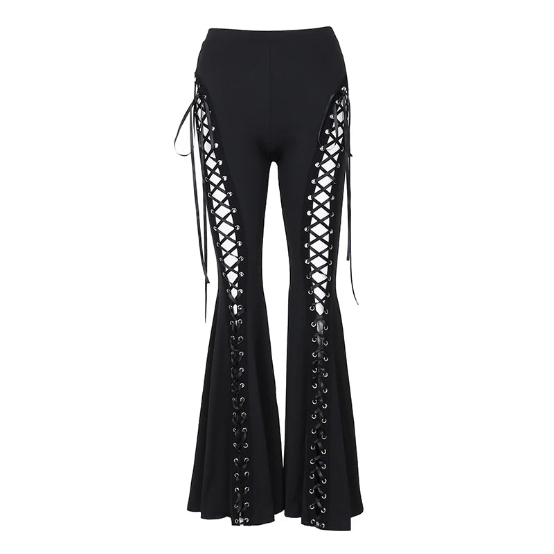 Y2K-Gothic-Black-Velvet-Lace-Mesh-Flare-Pants-Sexy-Harajuku-Aesthetic-See-Through-Emo-Pants-Vintage