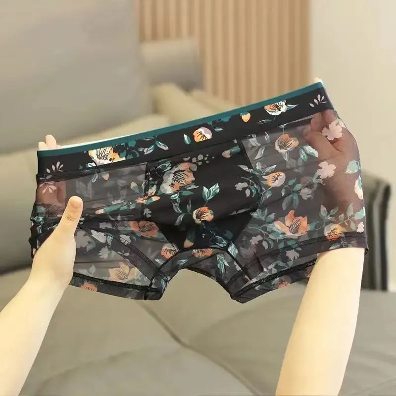 Men’s Ultra-Breathable Mesh Boxer Briefs